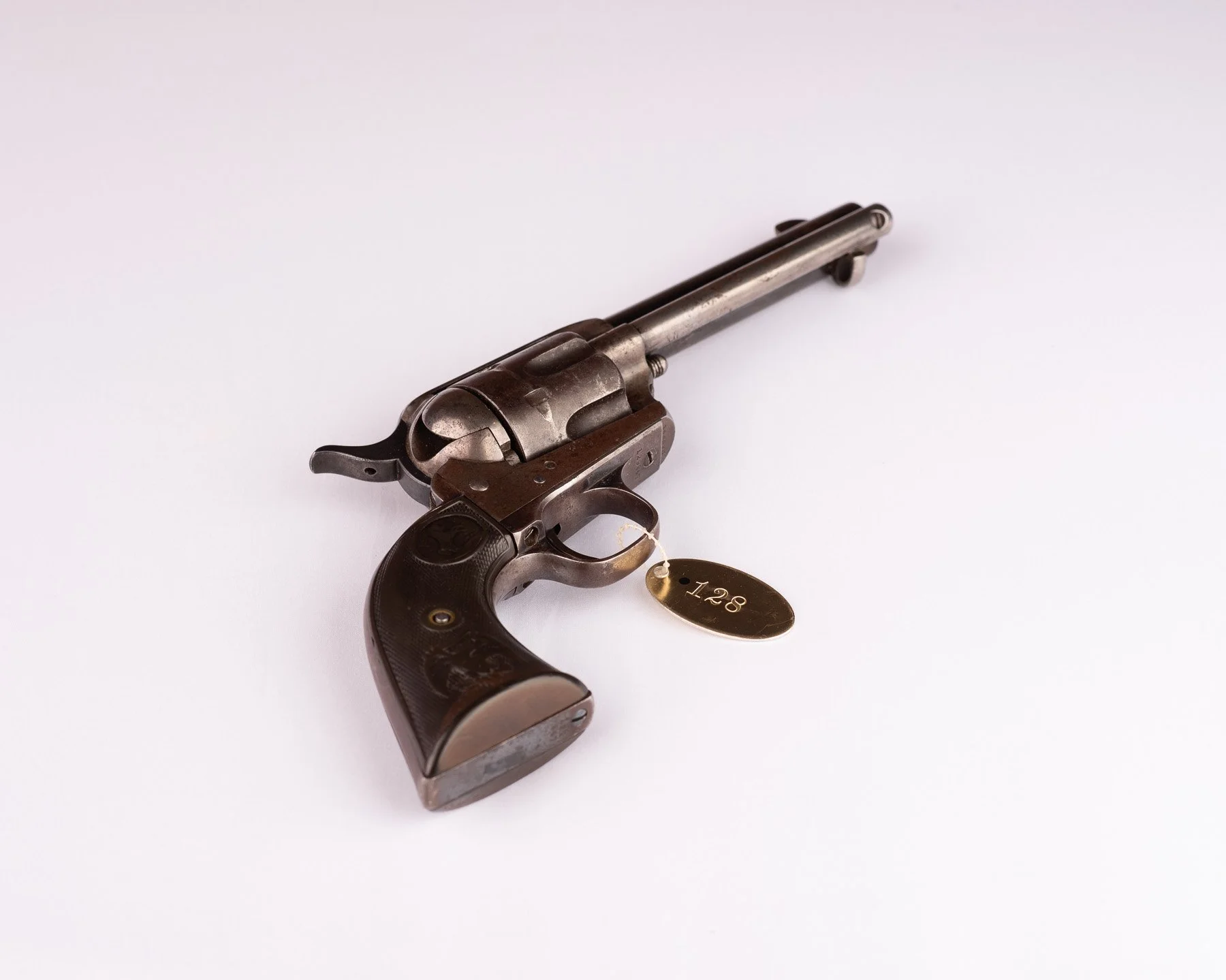 Original Colt SAA 4 3/4” 41 Caliber Antique Revolver — Old